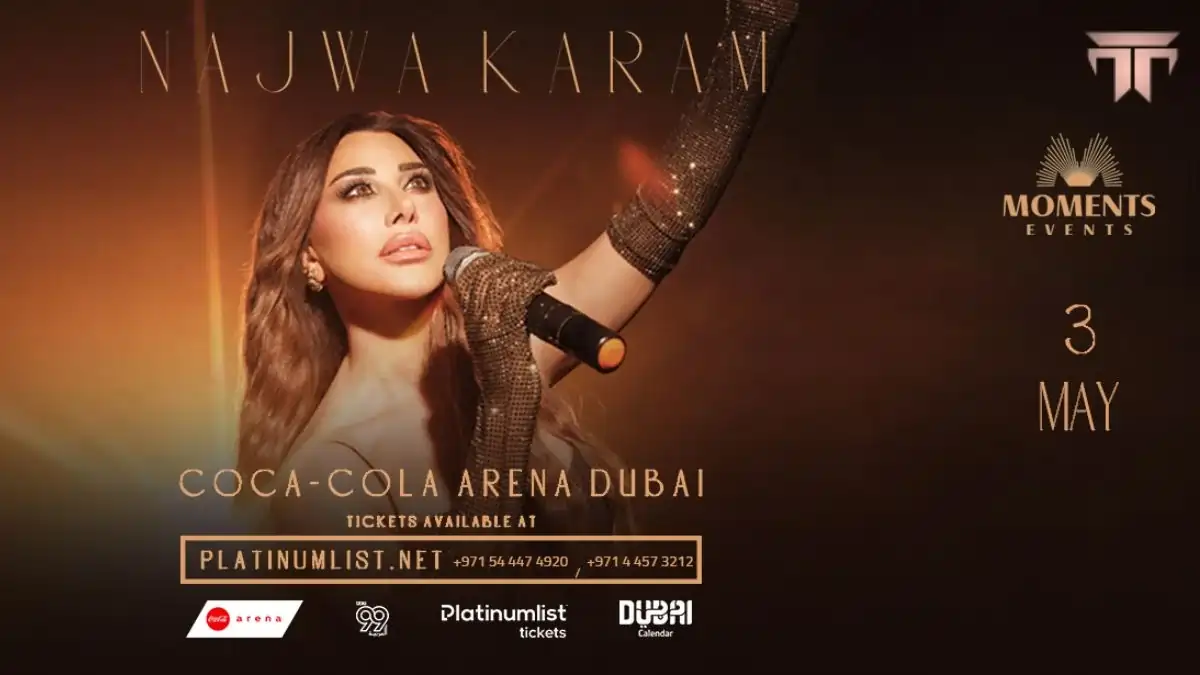 Najwa Karam Live at Coca-Cola Arena, Dubai